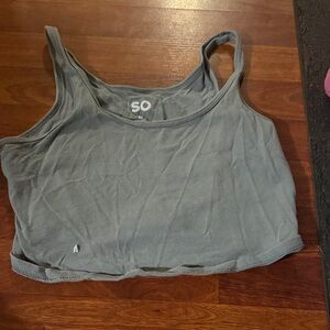 Gray Tank Top
